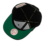 Бейсболка MITCHELL NESS арт. HHSS6268-BCEYYPPPBLCK Boston Celtics NBA (черный)
