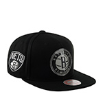 Бейсболка MITCHELL NESS арт. HHSS6047-BNEYYPPPBLCK Brooklyn Nets NBA (черный)