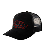 Бейсболка MITCHELL NESS арт. HHSS6002-CBUYYPPPBLCK Chicago Bulls NBA (черный)