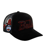 Бейсболка MITCHELL NESS арт. HHSS6002-CBUYYPPPBLCK Chicago Bulls NBA (черный)