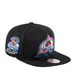 Бейсболка MITCHELL NESS арт. HHSS6085-CAVYYPPPBLCK Colorado Avalanche NHL (черный)