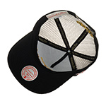 Бейсболка MITCHELL NESS арт. HHSS6002-LALYYPPPBLCK Los Angeles Lakers NBA (черный)