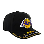 Бейсболка MITCHELL NESS арт. HHSS6268-LALYYPPPBLCK Los Angeles Lakers NBA (черный)