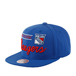 Бейсболка MITCHELL NESS арт. 6HSSLD21213-NYABLUE New York Rangers NHL (синий)
