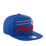 Бейсболка MITCHELL NESS арт. 6HSSLD21213-NYABLUE New York Rangers NHL (синий)