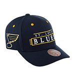 Бейсболка MITCHELL NESS арт. HHSS5372-SLUYYPPPBLUE St Louis Blues NHL (темно-синий)
