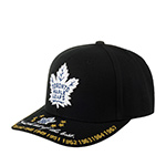 Бейсболка MITCHELL NESS арт. HHSS6564-TMLYYPPPBLCK Toronto Maple Leafs NHL (черный)