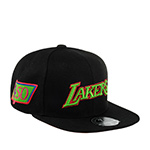 Бейсболка MITCHELL NESS арт. 6HSFSH21324-LALBLCK Los Angeles Lakers NBA (черный)