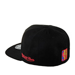 Бейсболка MITCHELL NESS арт. 6HSFSH21324-LALBLCK Los Angeles Lakers NBA (черный)