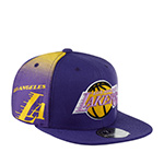 Бейсболка MITCHELL NESS арт. HHSF2990-LALYYPPPPURP Los Angeles Lakers NBA (фиолетовый / желтый)