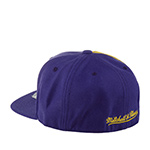 Бейсболка MITCHELL NESS арт. HHSF2990-LALYYPPPPURP Los Angeles Lakers NBA (фиолетовый / желтый)