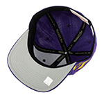 Бейсболка MITCHELL NESS арт. HHSF2990-LALYYPPPPURP Los Angeles Lakers NBA (фиолетовый / желтый)