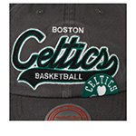 Бейсболка MITCHELL NESS арт. HLUO1193-BCEYYPPPGREY Boston Celtics NBA (серый)