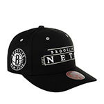Бейсболка MITCHELL NESS арт. HHSS5351-BNEYYPPPBLCK Brooklyn Nets NBA (черный)
