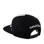 Бейсболка MITCHELL NESS арт. HHSS1051-LALYYPPPWHBK Los Angeles Lakers NBA (белый / черный)