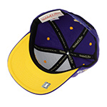 Бейсболка MITCHELL NESS арт. HHSS5351-LALYYPPPPURP Los Angeles Lakers NBA (фиолетовый)