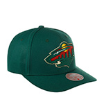 Бейсболка MITCHELL NESS арт. HHSS5370-MWIYYPPPHNGN Minnesota Wild NHL (темно-зеленый)