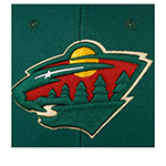 Бейсболка MITCHELL NESS арт. HHSS5370-MWIYYPPPHNGN Minnesota Wild NHL (темно-зеленый)