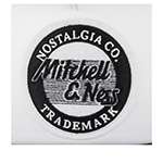 Бейсболка MITCHELL NESS арт. HHSS5162-MNNYYPPPBKWH (белый / черный)