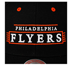 Бейсболка MITCHELL NESS арт. HHSS5372-PFLYYPPPBLCK Philadelphia Flyers NHL (черный)