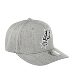 Бейсболка MITCHELL NESS арт. HHSS3273-SASYYPPPGYHT San Antonio Spurs NBA (светло-серый)