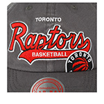 Бейсболка MITCHELL NESS арт. HLUO1193-TRAYYPPPGREY Toronto Raptors NBA (серый)
