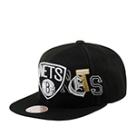Бейсболка MITCHELL NESS арт. HHSS3180-BNEYYPPPBLCK Brooklyn Nets NBA (черный)