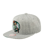 Бейсболка MITCHELL NESS арт. HHSS3272-BCEYYPPPGYHT Boston Celtics NBA (светло-серый)