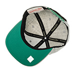 Бейсболка MITCHELL NESS арт. HHSS3272-BCEYYPPPGYHT Boston Celtics NBA (светло-серый)