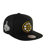Бейсболка MITCHELL NESS арт. HHSS6743-BBNYYPPPBLCK Boston Bruins NHL (черный)