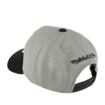 Бейсболка MITCHELL NESS арт. HHSS6638-BNEYYPPPGREY Brooklyn Nets NBA (серый / черный)