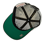 Бейсболка MITCHELL NESS арт. HHSS6638-BNEYYPPPGREY Brooklyn Nets NBA (серый / черный)