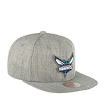 Бейсболка MITCHELL NESS арт. HHSS3272-CHOYYPPPGYHT Charlotte Hornets NBA (светло-серый)