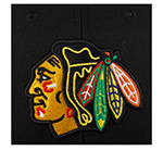 Бейсболка MITCHELL NESS арт. HHSS6743-CBHYYPPPBLCK Chicago Blackhawks NHL (черный)