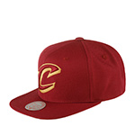 Бейсболка MITCHELL NESS арт. HHSS3256-CCAYYPPPDKRD Cleveland Cavaliers NBA (бордовый)