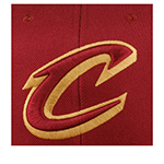 Бейсболка MITCHELL NESS арт. HHSS3256-CCAYYPPPDKRD Cleveland Cavaliers NBA (бордовый)
