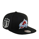 Бейсболка MITCHELL NESS арт. HHSS6743-CAVYYPPPBLCK Colorado Avalanche NHL (черный)