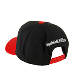 Бейсболка MITCHELL NESS арт. HP7974-DRWBLCK Detroit Red Wings NHL (черный / красный)