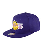 Бейсболка MITCHELL NESS арт. 6HSSDX21128-LALPURP Los Angeles Lakers NBA (фиолетовый)
