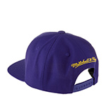 Бейсболка MITCHELL NESS арт. 6HSSDX21128-LALPURP Los Angeles Lakers NBA (фиолетовый)