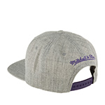 Бейсболка MITCHELL NESS арт. HHSS3272-LALYYPPPGYHT Los Angeles Lakers NBA (светло-серый)