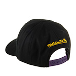 Бейсболка MITCHELL NESS арт. HHSS6572-LALYYPPPBLCK Los Angeles Lakers NBA (черный)