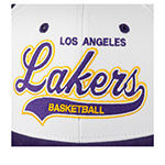 Бейсболка MITCHELL NESS арт. HHSS7289-LALYYPPPWHIT Los Angeles Lakers NBA (фиолетовый / белый)