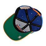 Бейсболка MITCHELL NESS арт. 6HSSSH21399-NYKBLOR New York Knicks NBA (синий / оранжевый)