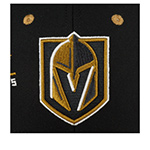 Бейсболка MITCHELL NESS арт. HHSS7311-VGKYYPPPBLCK Vegas Golden Knights NHL (черный / светло-коричневый)