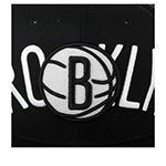 Бейсболка MITCHELL NESS арт. HHSS7646-BNEYYPPPBLCK Brooklyn Nets NBA (черный)