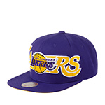 Бейсболка MITCHELL NESS арт. HHSS7646-LALYYPPPPURP Los Angeles Lakers NBA (фиолетовый)