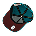 Бейсболка MITCHELL NESS арт. HP8401-ADUTEAL Anaheim Ducks NHL (бирюзовый)