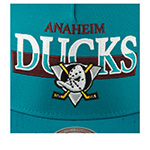 Бейсболка MITCHELL NESS арт. HP8401-ADUTEAL Anaheim Ducks NHL (бирюзовый)