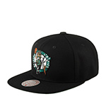 Бейсболка MITCHELL NESS арт. HHSS7689-BCEYYPPPBLCK Boston Celtics NBA (черный)